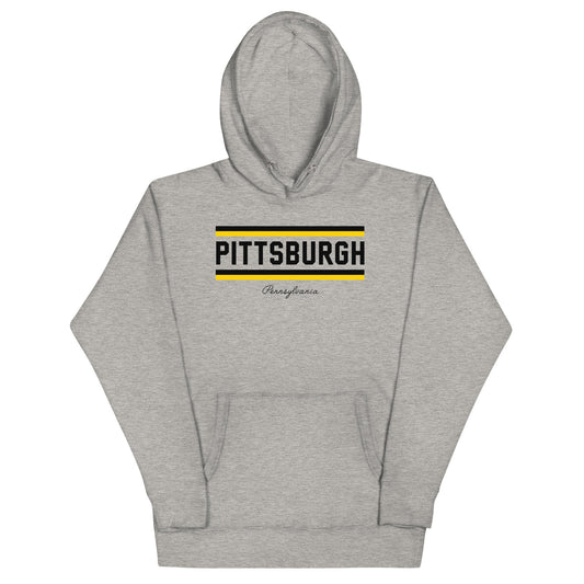 NATIVE 412 "Pittsburgh Pennsylvania" Grey Hoodie