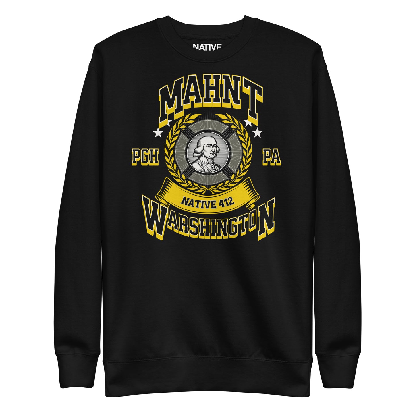 Mahnt Warshington Unisex Premium Sweatshirt