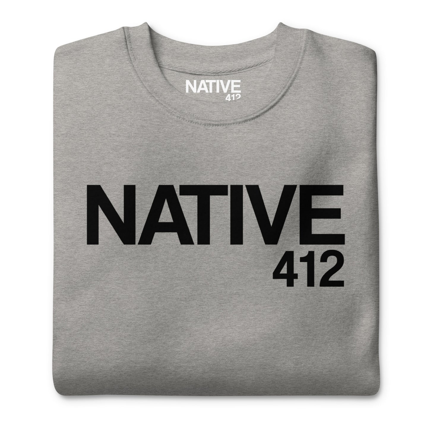 Native 412 Classic Athletic Grey Unisex Premium Sweatshirt